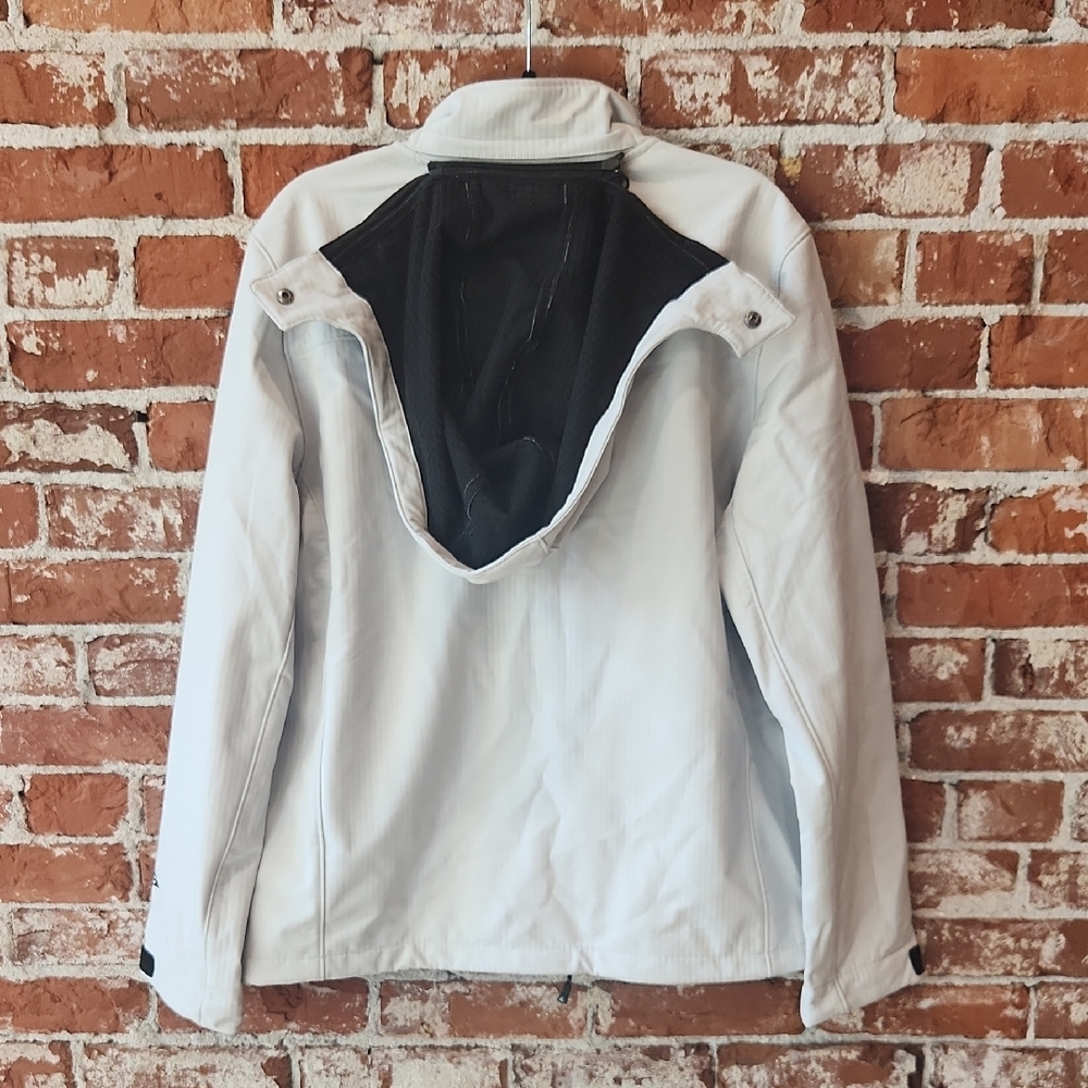 Men's White Performance Jacket - Picture 4 of 10